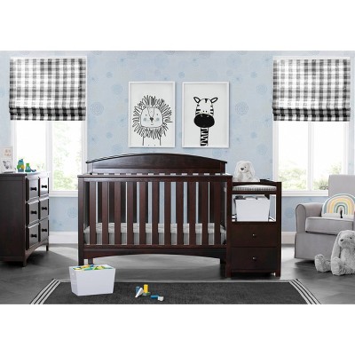 delta children abby convertible crib and changer