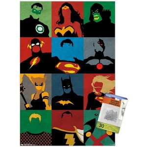 Trends International DC Comics - Justice League - Minimalist Unframed Wall Poster Prints - 1 of 4