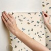 Rifle Paper Co. Butterfly House Linen Peel and Stick Wallpaper - 3 of 4