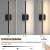 KAISITE 24 Inch Dimmable Modern Wall Sconce LED Bathroom Vanity Light - 3 of 4