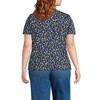 Lands' End Women's Relaxed Supima Cotton T-Shirt - 2 of 3