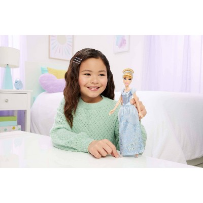 blue maxi knit dress Disney Princess Cinderella Holiday Doll – Super Toys and Hobbies main image 1