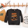 Smashing Pumpkins Monster Truck Grunge - Kids Toddler Graphic Sweatshirt and Kids Youth Graphic Sweatshirt - 2 of 4