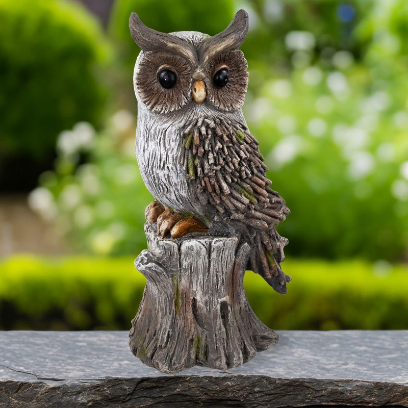Northlight Perched Owl Outdoor Garden Statue - 17.75", 3 of 8