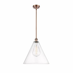 Berkshire - 1 Light Pendant In Industrial Style-16.75 Inches Tall and 16 Inches Wide - 1 of 1
