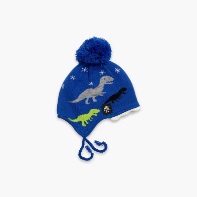 Turtle Fur Boys Toddler Chomp Chomp Earflap Beanie