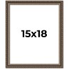 PosterPalooza | Sculpted Silver Picture Frame - UV Acrylic, Foam Board Backing, Hanging Hardware - 2 of 4