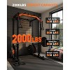 Garvee Power Cage, Power Rack with Cable Crossover System, 2000LBS Squat Rack with LAT Pull Down System for Home Gym Strength Training - 4 of 4
