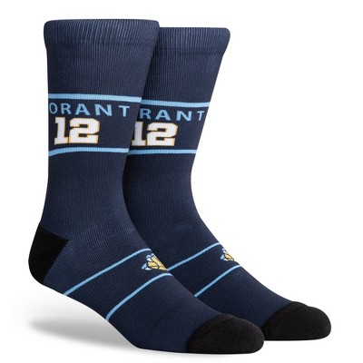 NBA Memphis Grizzlies Hi-Wire Crew Socks - L