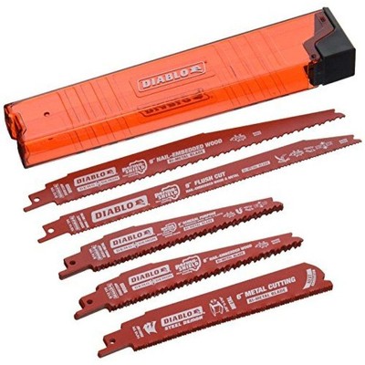 Diablo DS0014S 14 pc Bi-Metal Reciprocating Saw Blade Set (14-Piece)