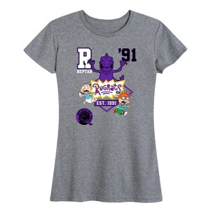 Women's - Rugrats - Reptar Is Out There '91 Short Sleeve Graphic T-Shirt - 1 of 4