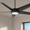 58" Minka Aire Chubby Coal LED Smart Ceiling Fan with Remote - 2 of 4