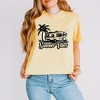 Simply Sage Market Women's Summer Vibes Camper Short Sleeve Relaxed Fit Cropped Tee - 3 of 4