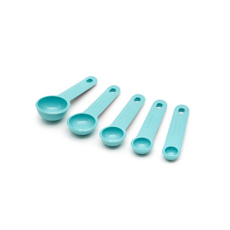 KitchenAid Measuring Spoons Aqua Sky, 5 of 6