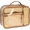 Joan & David Straw Texture 4 Piece Clear Cosmetic Bag Set - 3 of 4