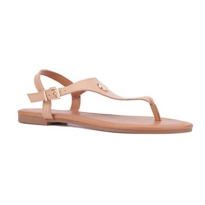 New York & Company Women's Nari Flat Sandal - 1 of 4