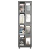 4 Tier Rotating Bookshelf Tower, 360°Display Spinning Bookshelf, Floor Standing Bookcase, Corner Book Shelf for Small Space Bedroom, Living Room - 3 of 4