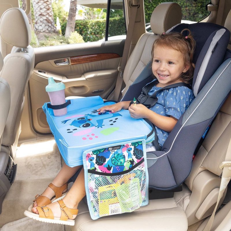 J.L. Childress Disney Baby 3-in-1 Travel Tray and Tablet Holder - Stitch, 2 of 9