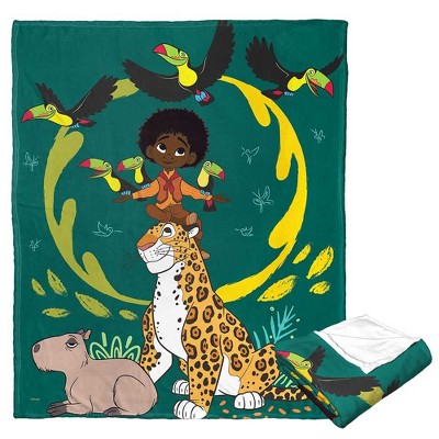 Disney Encanto Animal Magnet Silk Touch Throw Blanket