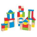 HAPE Natural & Color Maple Blocks - Set of 50