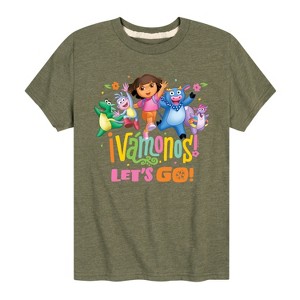Boys' - Dora the Explorer - Vamonos Lets Go Short Sleeve Graphic T-Shirt - 1 of 3
