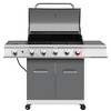 RoyalGourmet 5-Burner Gas Grill with Sear Burner and Side Burner GA5404GTG Gray - 3 of 4