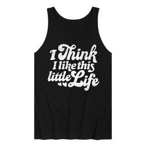 Men's - Instant Message - I Think I Like This Little Life Graphic Tank Top - 1 of 4