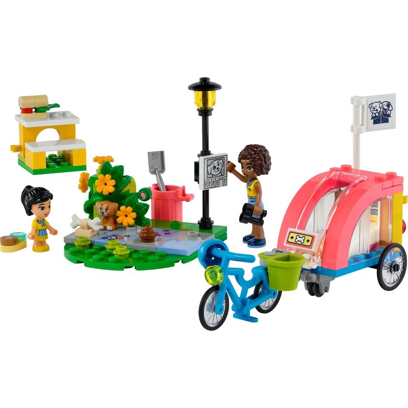 LEGO Friends Dog Rescue Bike Toy, Animal Puppy Playset 41738, 3 of 8