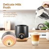 Milk Frother, 8-IN-1 Multi-function Electric frother and steamer 21 oz, 550W Split Stainless Steel Steamer for Coffee, Milk Froth, Chocolate Milk - 4 of 4