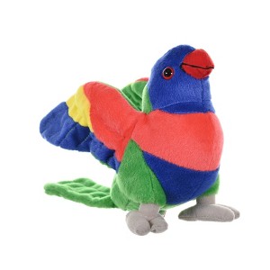 Wild Republic Cuddlekins Mini Lorikeet Stuffed Animal, 8 Inches - 1 of 4