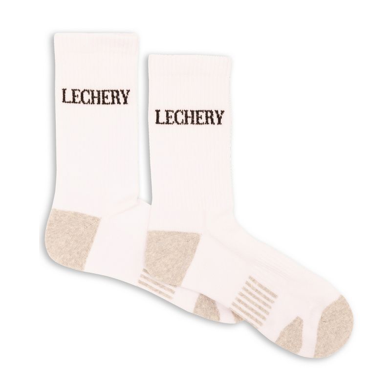 LECHERY® Unisex Sports Crew Socks (1 Pair), 2 of 4