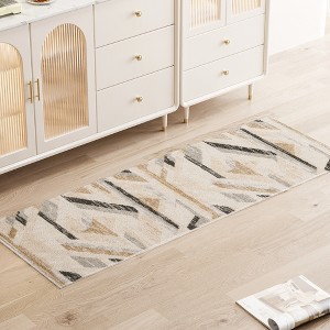 Maxax Geometric Machine Woven Polypropylene Area Rug in Black/Beige/Gray - 1 of 3