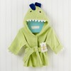 Baby Aspen "Splash-a-saurus" Dinosaur Hooded Spa Robe | BA14021NA - 3 of 4