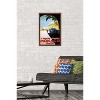 Trends International Grandprix Automobile Monaco 1933 Framed Wall Poster Prints - 2 of 4