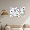 Art Remedy Texture and Flowers Colorful buterfly and flowers wall art Unframed - 2 of 4