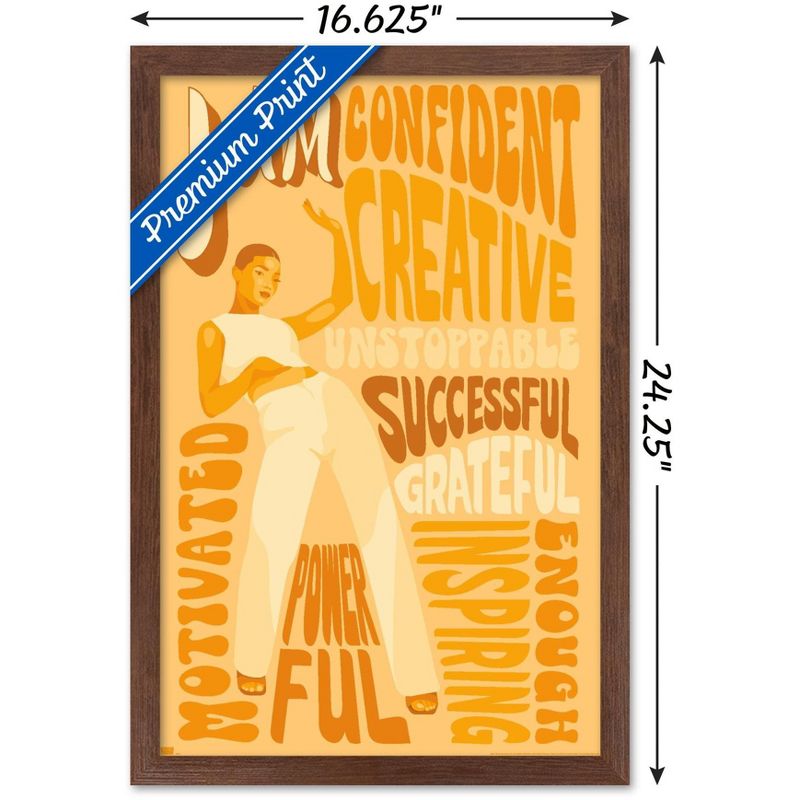 Trends International Boss Beauties - Yellow Framed Wall Poster Prints, 3 of 7