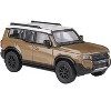 2024 Toyota Land Cruiser 250 Prado Trail Dust Beige with White Top 1/64 Diecast Model Car by Paragon - 3 of 4