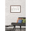 Trends International Tom Quartermaine - Love Blossom in Cups Framed Wall Poster Prints - 2 of 4