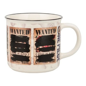 Adult One Piece Wanted Posters 11 oz. Heat Change Ceramic Mug - 1 of 3