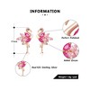 Pink Flamingo Earrings for Women Cz Rose Sterling Silver Ginger Lyne Collection - 4 of 4