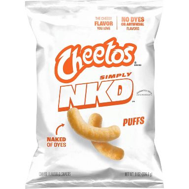 Cheetos Simply NKD No Artificial Flavors Puffs Chips - 8oz