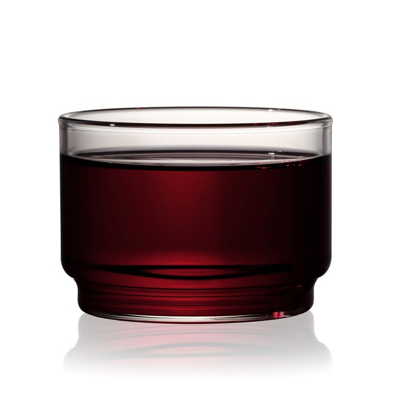 Viski Bodega Glasses - Stackable Drinking Glasses Set - Modern Glassware for Wine and Cocktails - 7oz Set of 6, 5 of 10