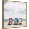 Amanti Art Beach Trip II by Emma Scarvey Canvas Wall Art Print Framed 22 x 22-in. - 2 of 4