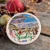 Breathtaking Stanley Mountain Town Ornament, Idaho Wilderness Christmas Gift and Scenic Lakeside Souvenir| OrnamentallyYou - 4 of 4