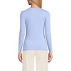 Lands' End Women's Plus Size Lightweight Jersey Skimming Long Sleeve Crew Neck T-shirt - 2 of 3
