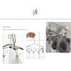 YBM HOME Underwear Drying Rack to Dry Towels, Bras, Socks, Baby Clothes - Stainless Steel Laundry Hanging Rack Collapsible for Storage - 2 of 4