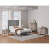 Manhattan Comfort Dumbo 3pc 5 Drawer Dresser, 3 Drawer Dresser and Nightstand Set - 2 of 4