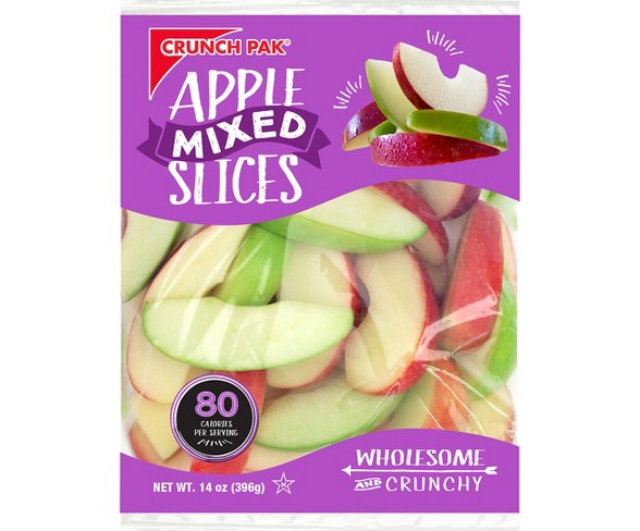 Crunch Pak Mixed Apple Slices - 14oz