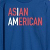 Men's - Instant Message - I Am Asian American Long Sleeve Graphic T-Shirt - 2 of 4