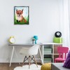 Stupell Industries Baby Fox in Grass Floating Frame Canvas Art - 3 of 4